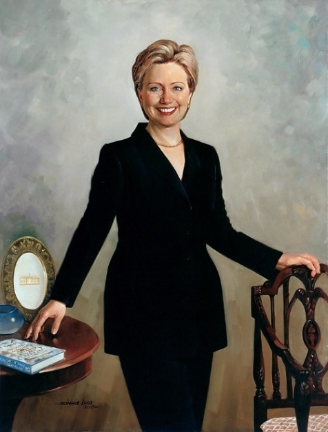Hillary Clinton (Simmie Knox)