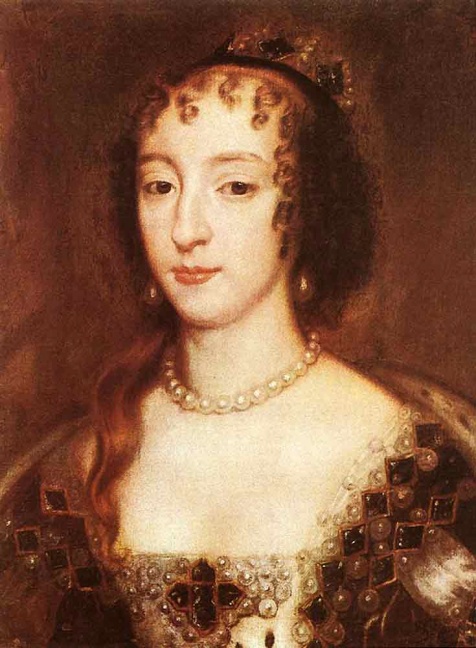 Henrietta Maria of France, Queen of England (Sir Peter Lely)