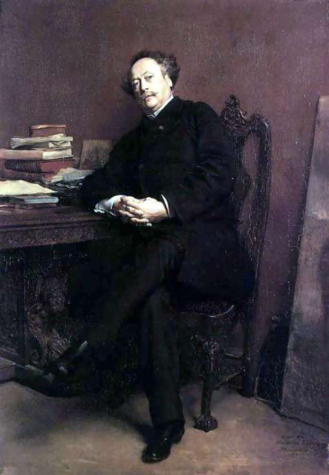 Alexandre Dumas jr. (Jean-Louis Ernest Meissonier)